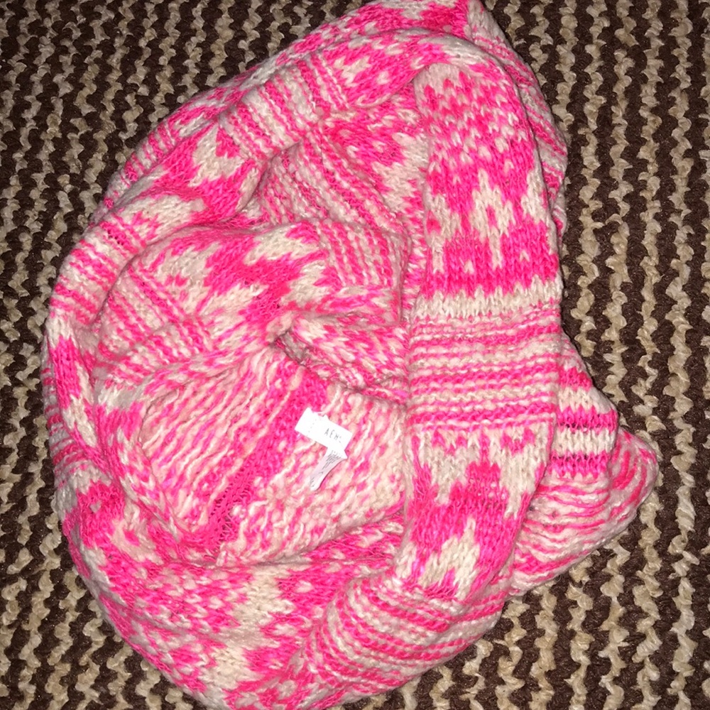 Aztec print infinity scarf